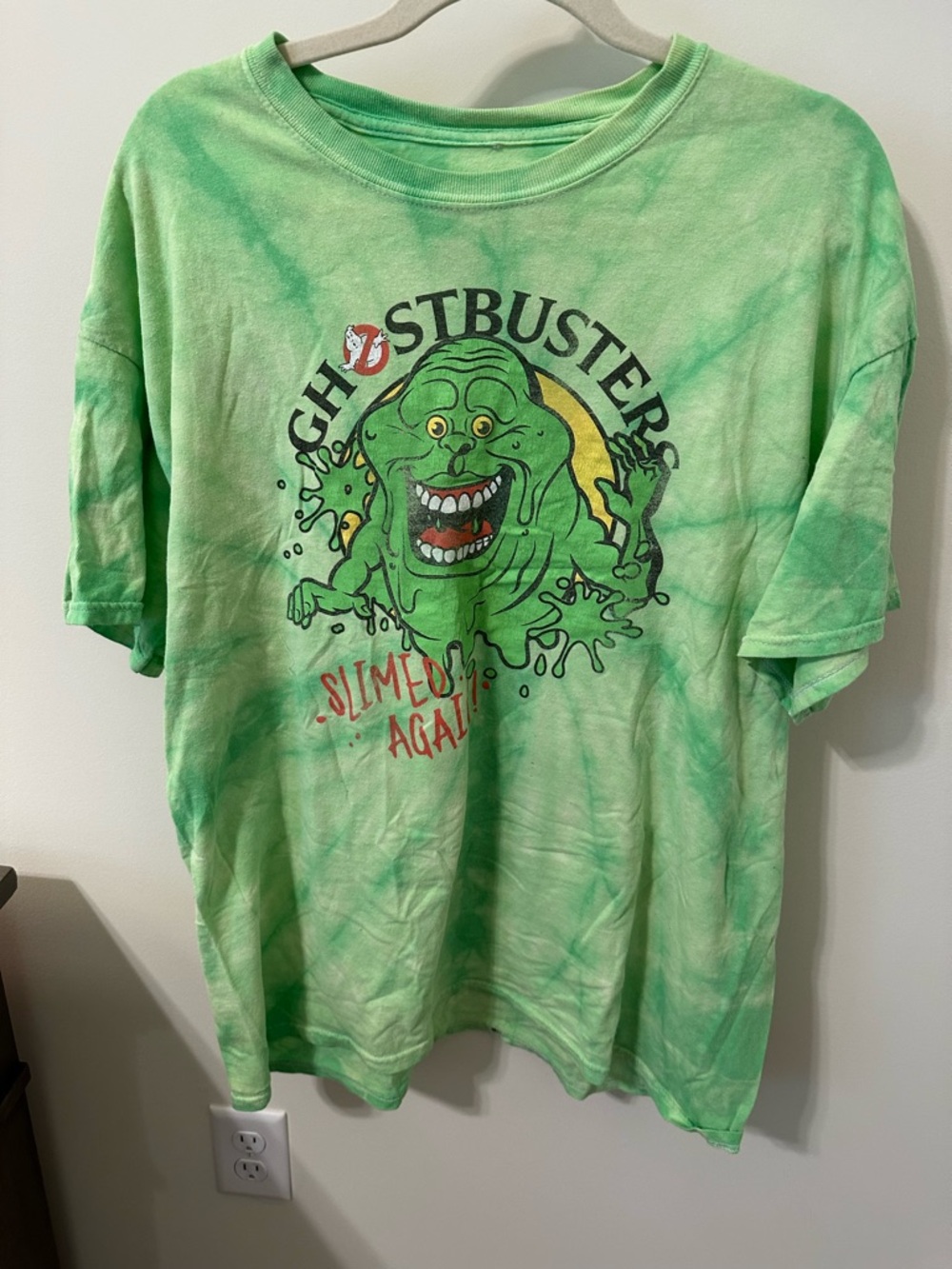 Ghostbusters slimer shirt